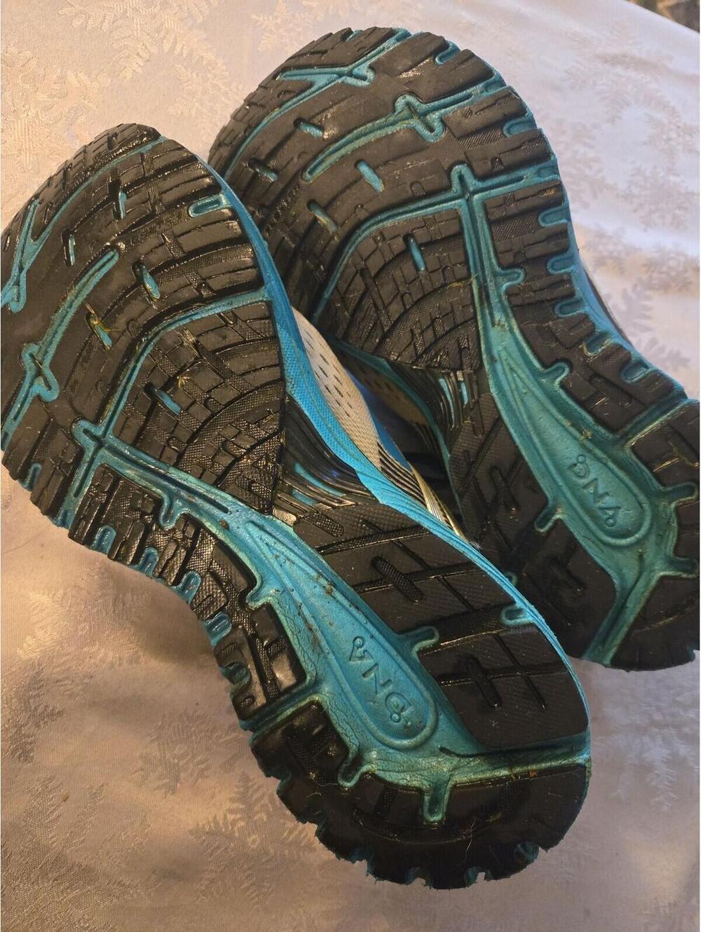 Brooks Ghost 11 Women's Running Shoes Size 9.5 Grey Blue - Picture 6 of 6